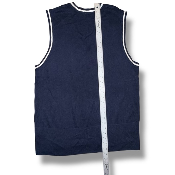 LADY HAGEN Women’s Golf Sweater Vest - XXL Navy / White - Picture 13 of 14